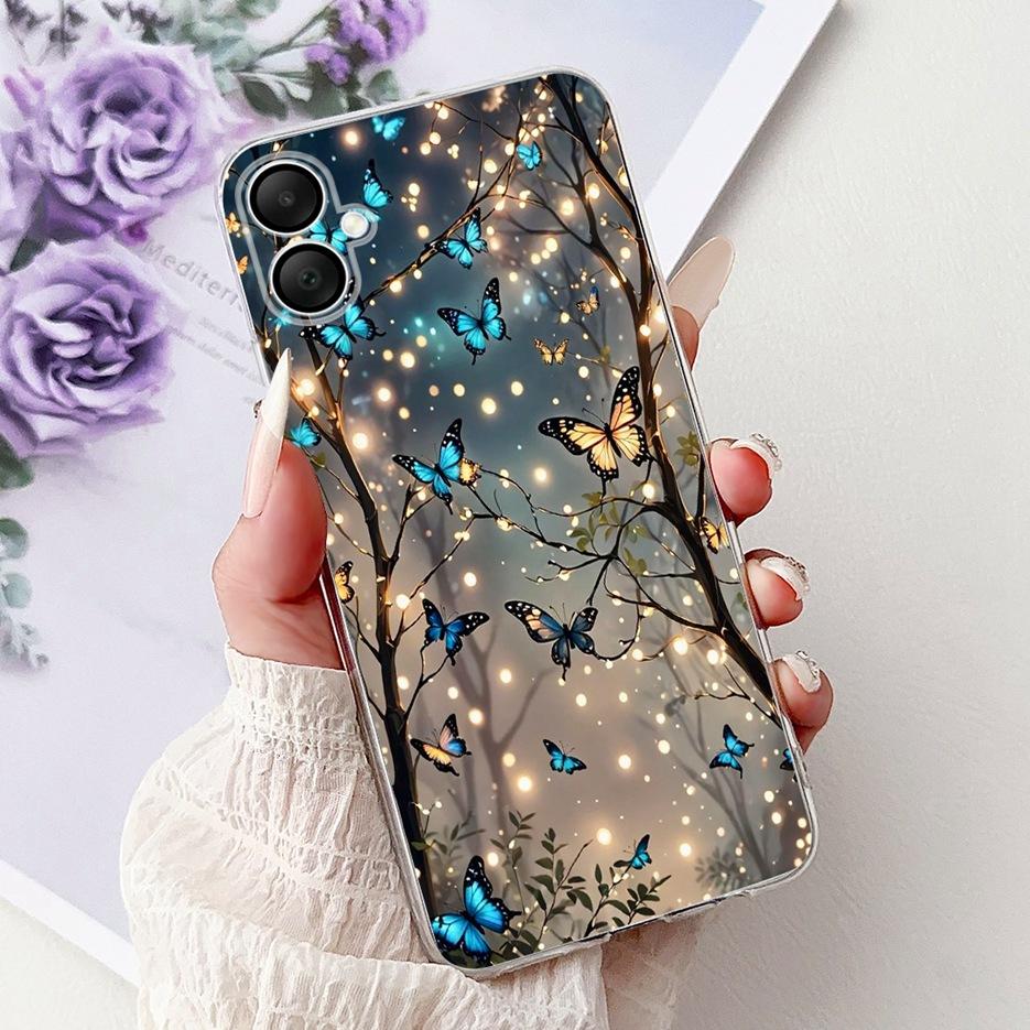 For Samsung Galaxy A06 Case A04 A04e A05 Lucky Koi Fashion Painted Cover Soft Silicone Case For Samsung A06 A 04 Galaxy A05 Bags