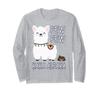 Pew Pew Kaka Alpaca Lama Funny Proverbs Long Sleeve - T-Shirt