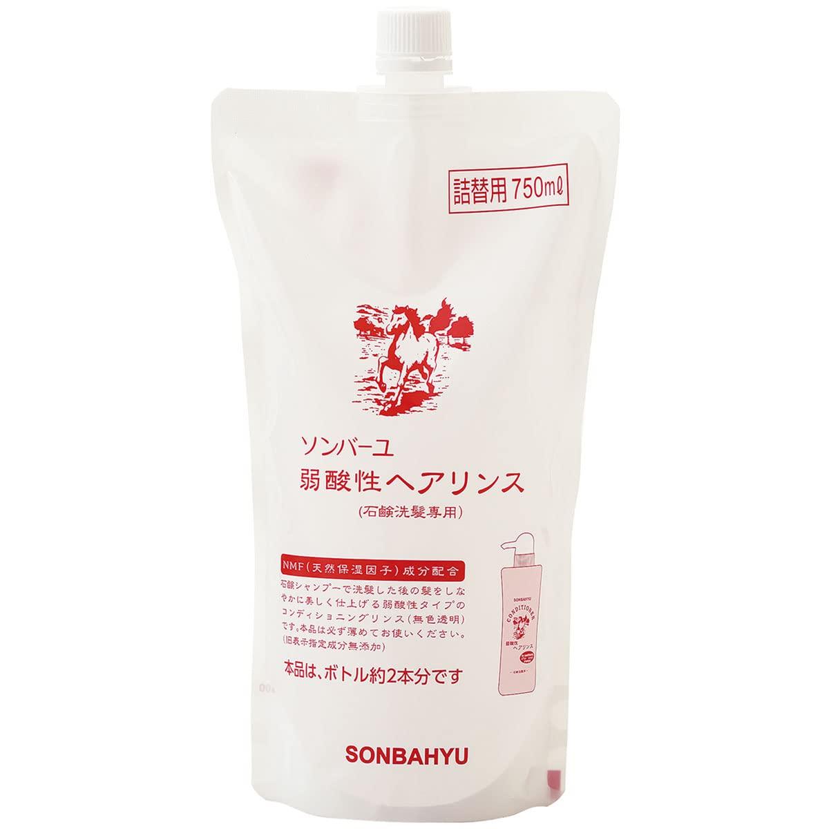 

Sonbayu Weak Acid Hair Rinse Refill 750ml