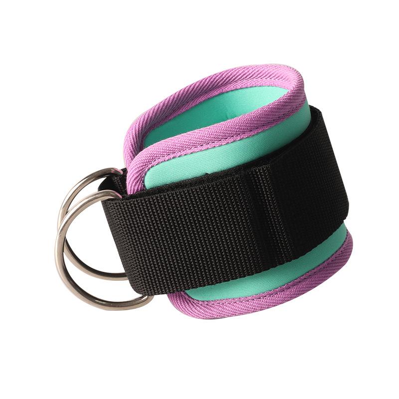 

Double D-Ring Ankle Straps For Fitness,Foot Support,Ankle Protector,Crossfit Leg Pulley Straps, Sports Feet Guard