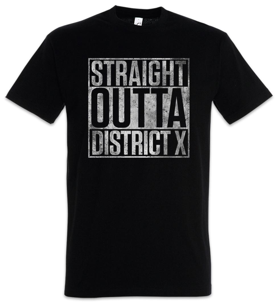 

Straight Outta District X T-Shirt Mens Womens Tees Top New X Fun TV Series Men Elixir Icarus Prodigy M