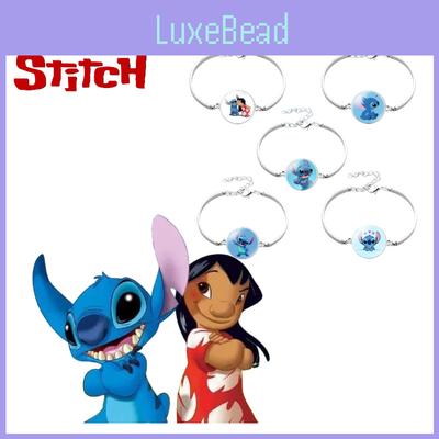 Stitch Cartoon Alloy Bracelet Interstellar Baby Time Gem Bracelet