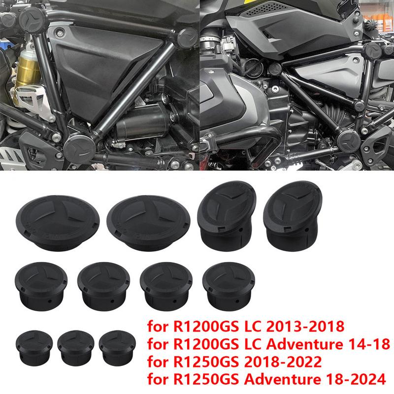 Motorcycle Frame Hole Plugs Frame Hole Covers for BMW R1250GS R 1250 GS Adventure R1250GSA R1200GS LC Adventure R1200GSA LC