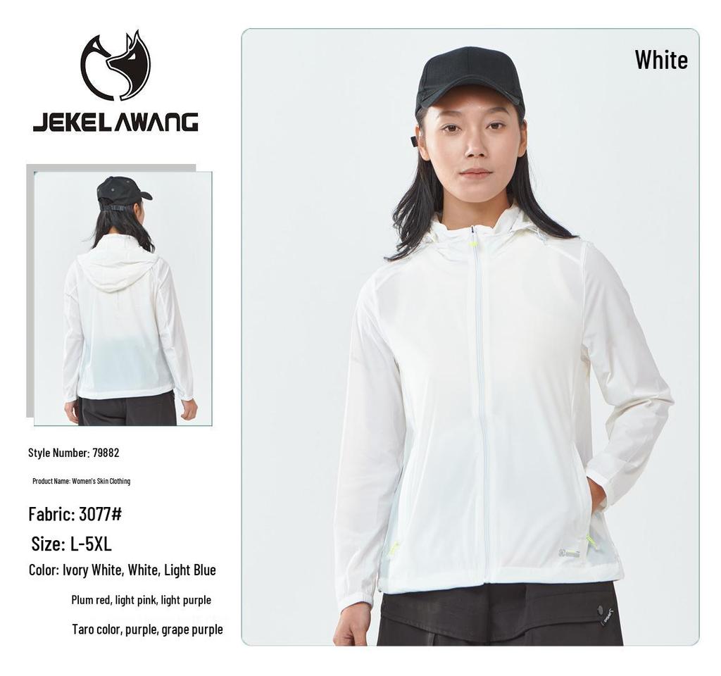 Ice Silk Anti-UV Sun Protection Jacket for Men & Women – Cool, Breathable, Lightweight Outdoor Wear