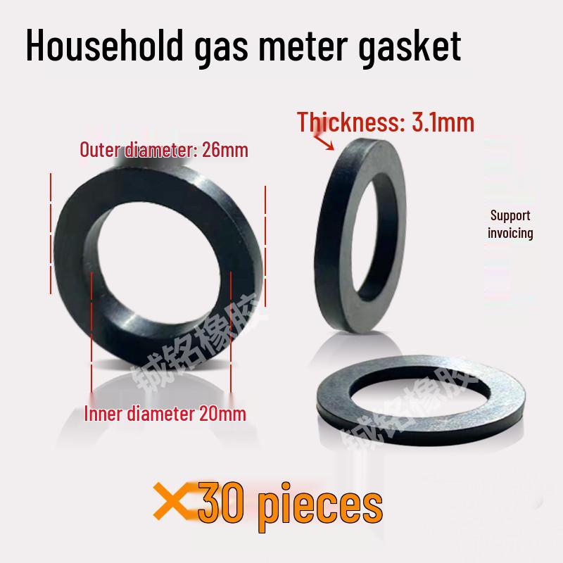Gas Meter Inlet/Outlet Sealing Gasket for Natural and Coal Gas