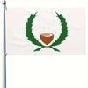 2D Flat - 2D Flat - 1pc Multi-Size Optional 2D Flat Bompe Island Flag Outdoor Garden Sign with Rivets Durable Polyester Fabric Windproof No Electricit