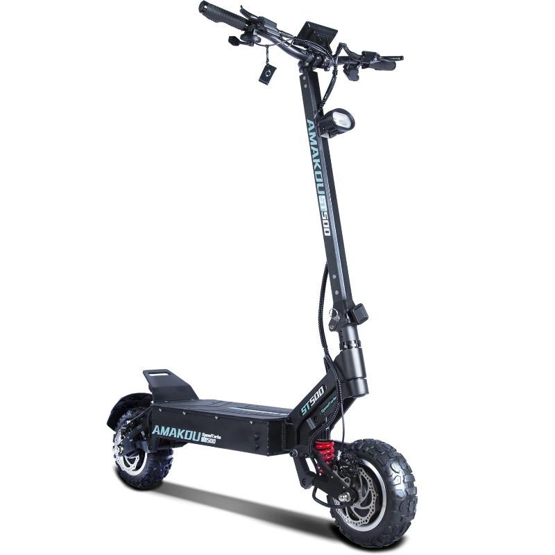 TOURSOR X7 ST500 Electric Scooter Adults 65MPH Range 62 Miles  72V 38.3Ah Battery 9000W Dual Power Motor (Customized Version)