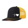 Custom Letter Mesh Baseball Cap With Breathable Cotton For Outdoor Sports And Socials