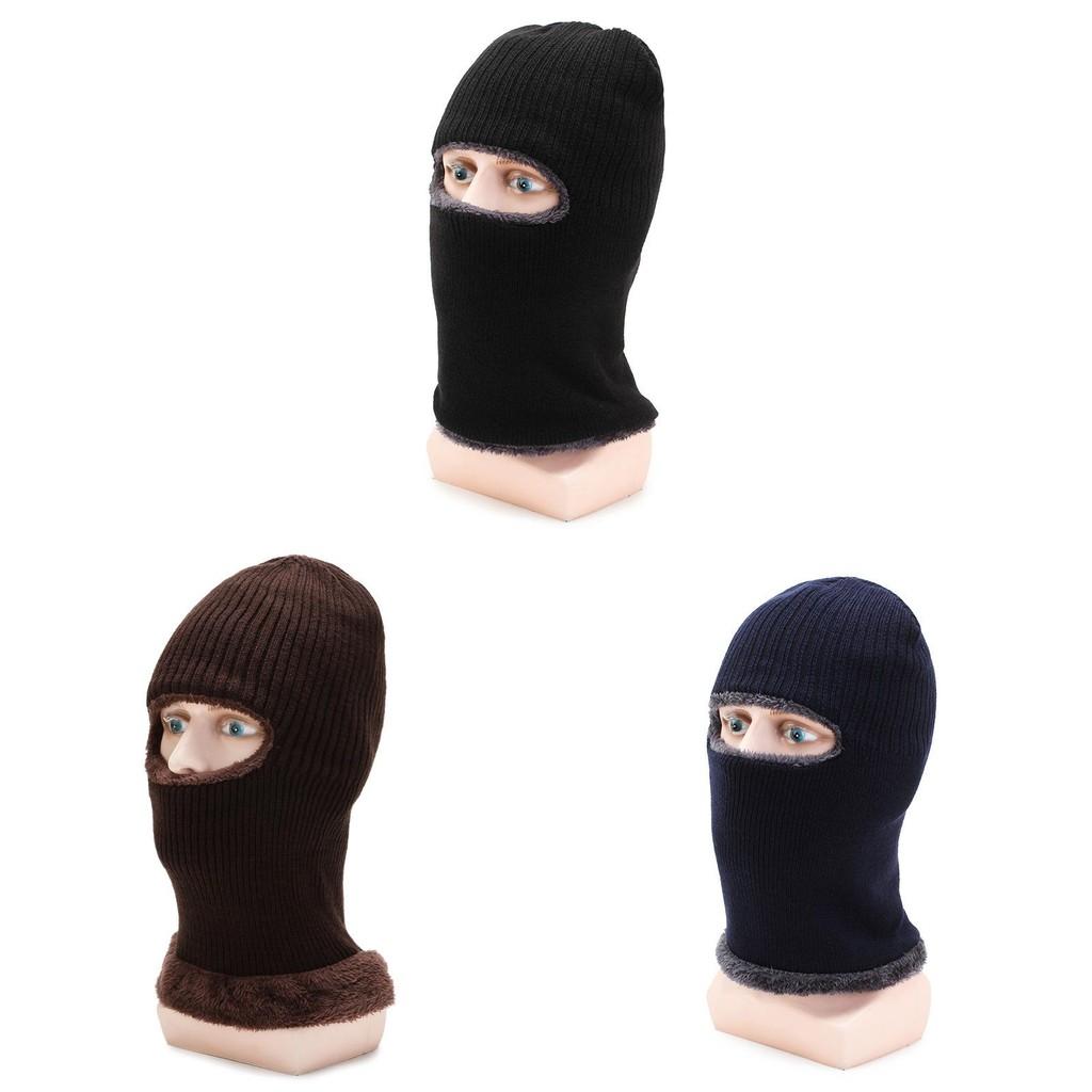 Winter Hat Knitted Protection All Inclusive Cap Hood Mask Gifts Comfortable