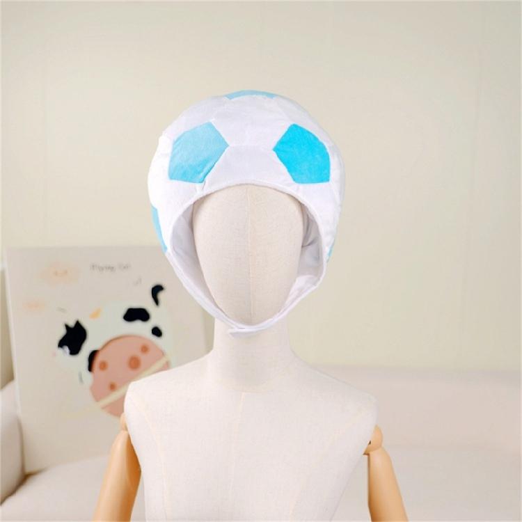 Soccer Themed Headgear Cap Comfortable Cotton Football Headpiece Washable For Adults Kids Sports Event Family Gathering