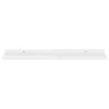 VidaXL Étagères murales 2 pcs Blanc brillant 80x9x3 cm
