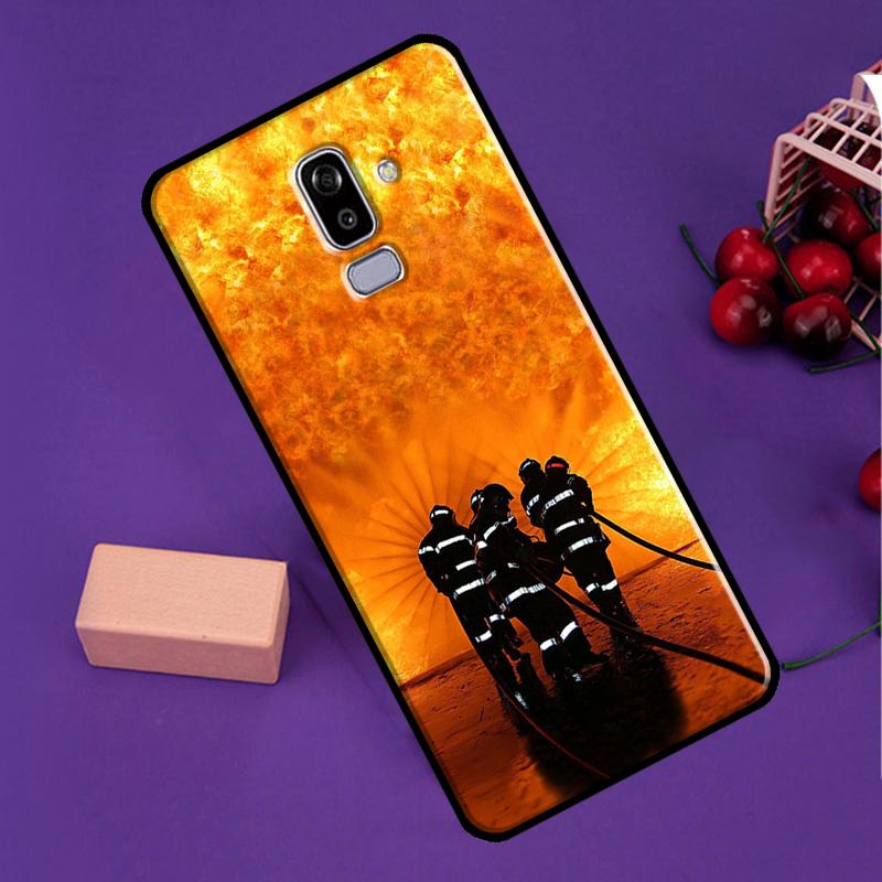 Firefighter Fire Fireman For Samsung Galaxy M06 M31 M11 M13 M53 M12 M32 M52 M35 M55 M15 M14 M34 M54 M16 M36 M56 Case