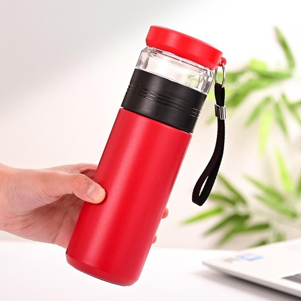 Independent Tea Tea Infuser Bottle Leak-Proof Vacuum Mug Stainless Steel Insulated Cup  Kitchen Use