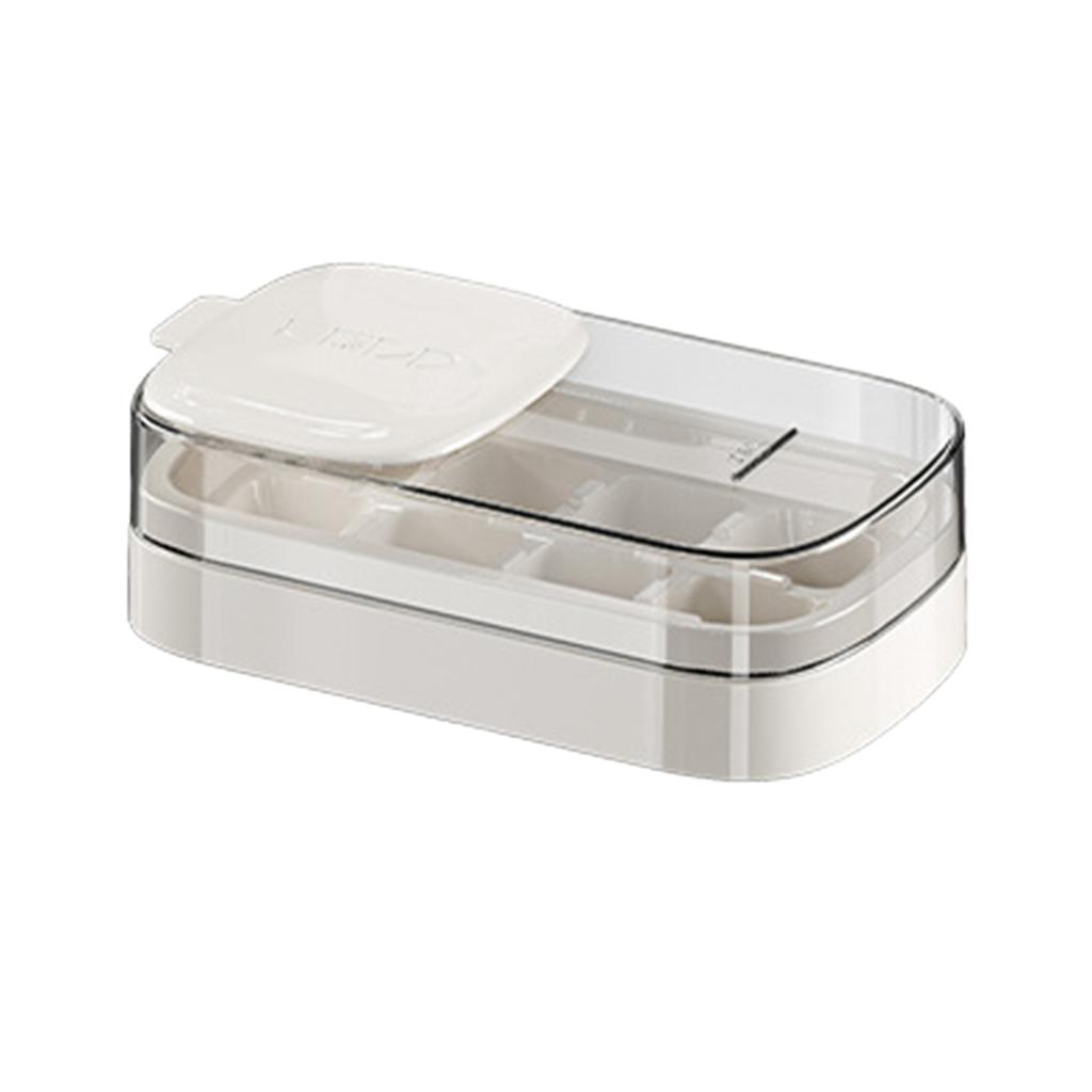 Ice-Cube Tray With One Press Release For Home Use Durable Food Grade Plastic Easy Demolding