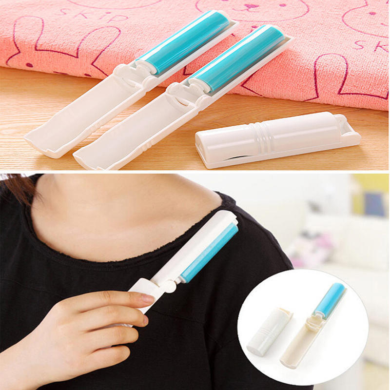 

Reuseable Sticky Picker Upper Cleaner Lint Roller Dust Hair Remover Brush