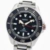 Excellent condition SEIKO PROSPEX Diver Scuba Solar SBDJ051 Black black stainless 200m water V157-0DP0 dial, steel, resistant.
