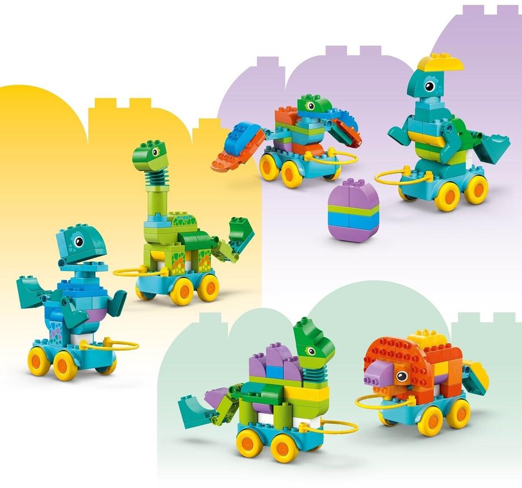 LEGO Duplo Constructor – Dino On Wheels 3-in-1 (10451)