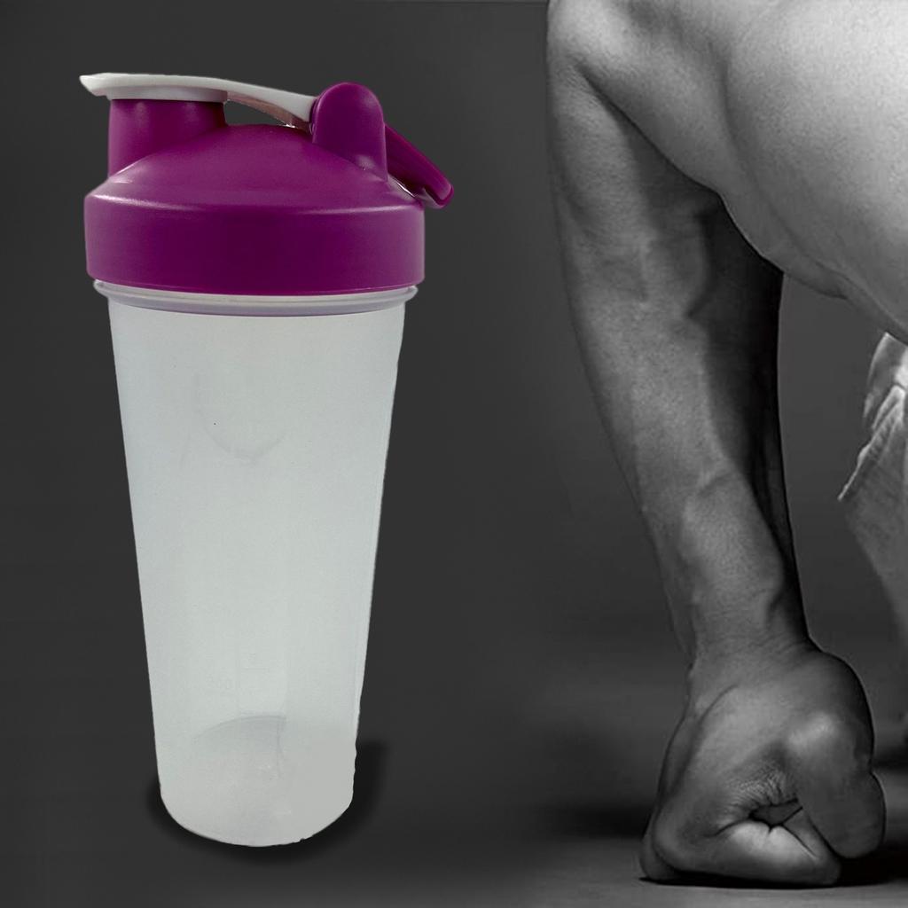 BLANK Shaker Bottles for Protein Mixes - 20oz Protein Shaker Bottle - Blank