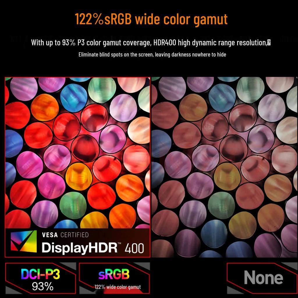 24-inch 2K IPS 180Hz Esports Monitor, 4K 240Hz Display for Gaming and Office Use.