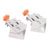 2Pcs Right Angle Clip Stainless Steel Mouth Closed 90 Degree Quick Corner Clamp for Woodworking