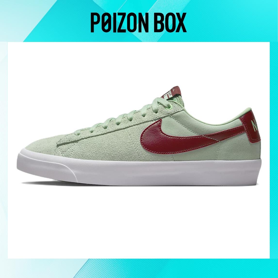 

кроссовки Nike SB Zoom Blazer Low Pro GT Enamel Green Skate shoes Unisex DC7695-301