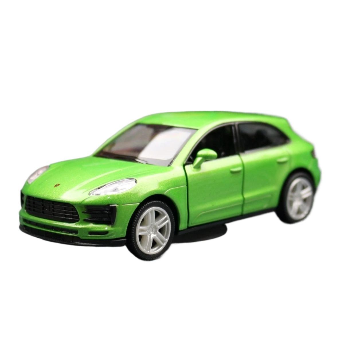 

Игрушечная модель внедорожника Porsche Macan в масштабе 1/36 для детей, 5 дюймов, литое спортивное миниатюрное транспортное средство RMZ CiTY, коллекция подарков для мальчика зелёный