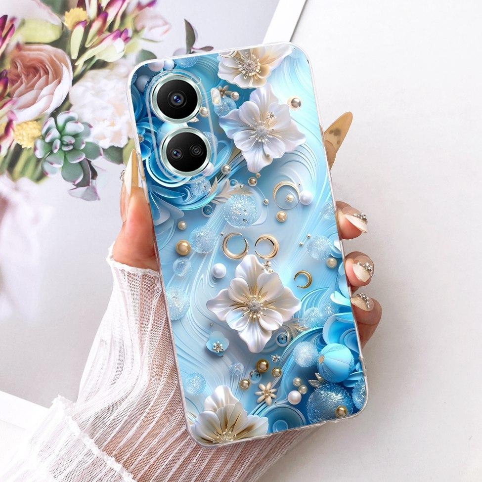 Clear Casing For Huawei Nova 10SE BNE-LX1 BNE-LX3 BNE-AL00 Cover For Huawei Nova 10 SE Case Fashion Butterfly Funny Cute Painted