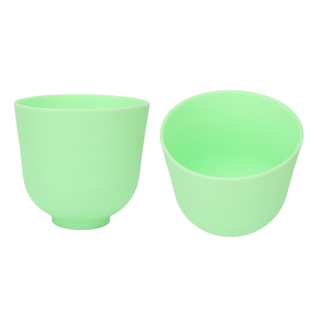 Facial Mixing Bowl   Silicone Mixing Pure Color Bowl for Facial Mask Cosmetic Buty Tool