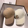Hats for Men C Letter Embroidered Baseball Cap Kpop Couple Snapback Cap Men and Women Sun Hats Chapeau Homme