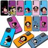 Cute M-Mafaldas Cartoon Case for Motorola Moto Edge 70 60 Fusion 40 NEO 20 Pro G Stylus G56 G96 G71 G73 G41 G42 G50 G51 G52