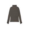 Levis Comfortable Knitted Casual Striped Turtleneck Long Sleeve T-Shirt Women tops 001XT-0001