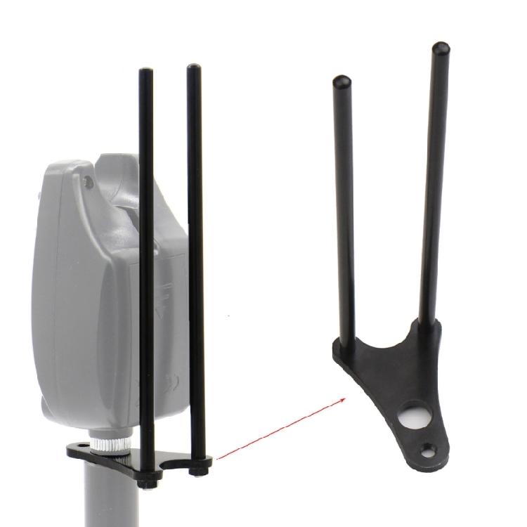 Fishing Snag Bar ear Aluminum Alloys Fishing Windproof Stick Bites Alarm Holder Support Rod Antiwind Clip Fishing Tackle