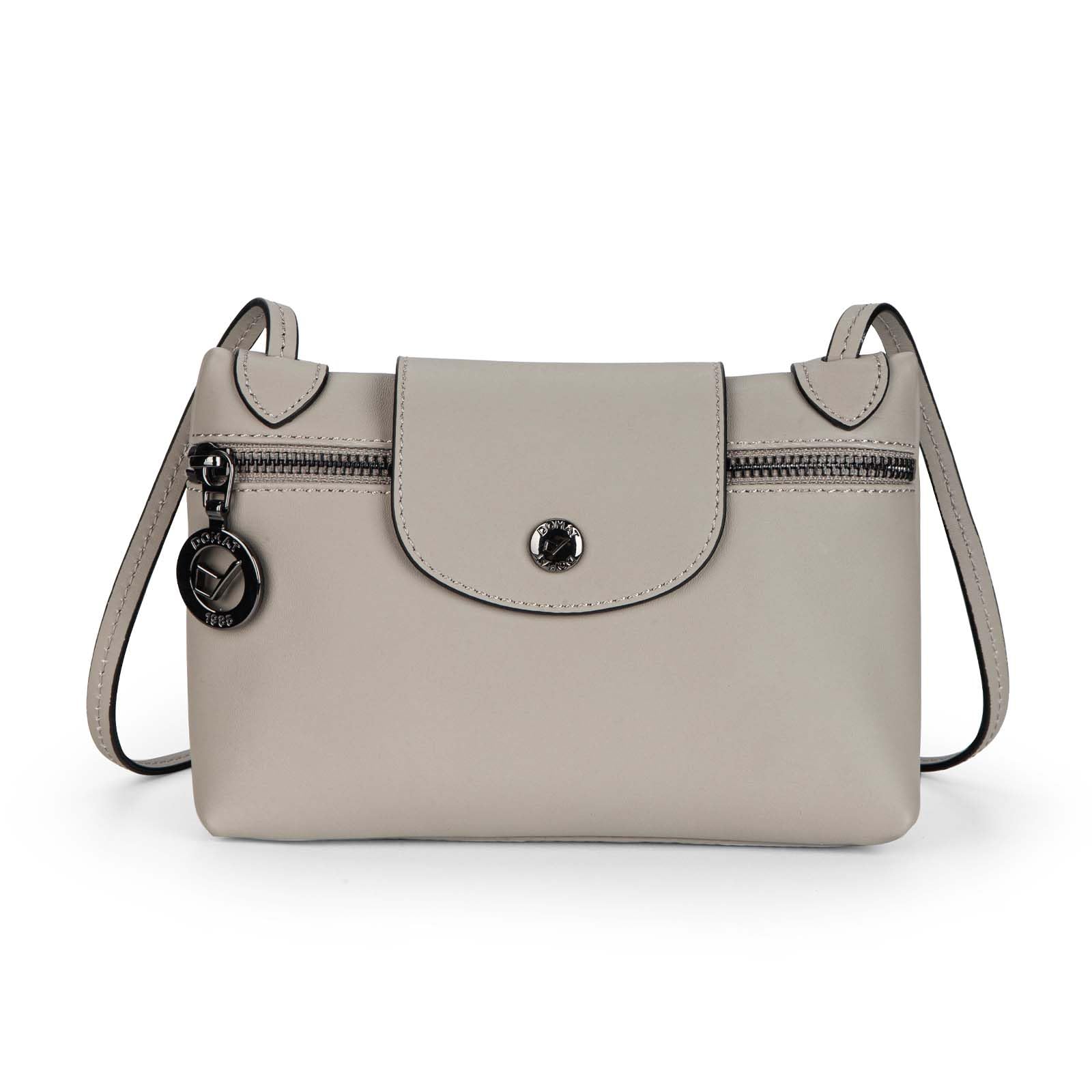 

Shoulder Bag Popular Genuine Leather Shoulder Small Basket Bag for Wallet Mini Shoulder Bag for [DOMAT] Women s Brand, Bag, Women s Bag, Adults, сірий колір