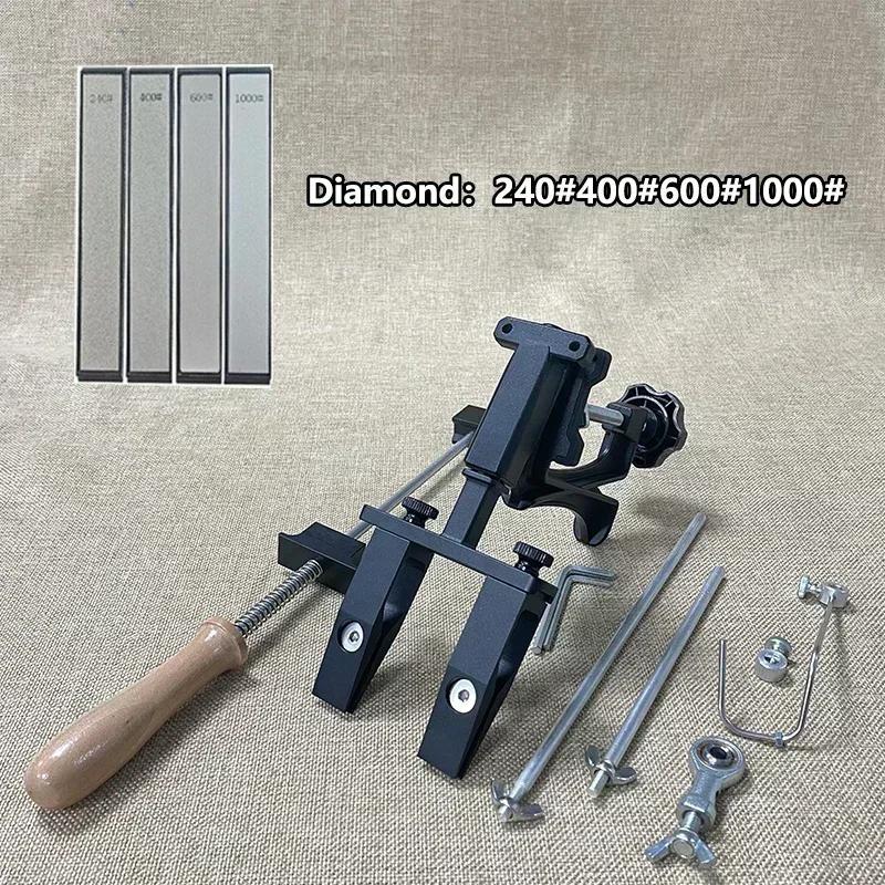 Fixed Angle Knife Sharpener Professional Sharpener for Knives Kitchen Diamond Sharpening Whetstone Grinding Tools 2025 NEW