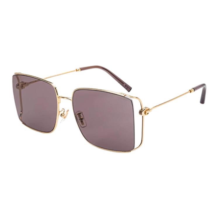 COACH Original Design Comfortable Elegant Alloy Square Sunglasses Unisex sunglasses Gold 0HC7174D-94417N F,Gold