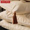 1PC Nuan Series Ins Cartoon Pumpkin Pattern Halloween Cushion Cover Plush Flow Embroidery Pillowcase for Sofa Living Room Bedroom Home Decor