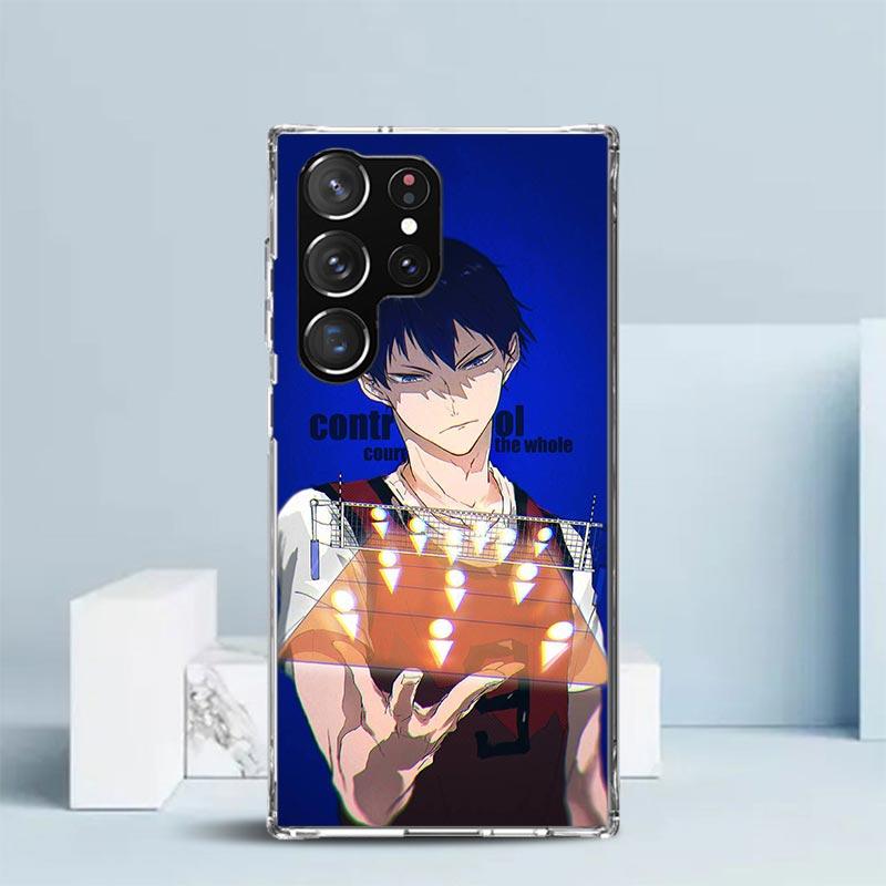 Haikyuu Oya Volleyball Anime Soft Cover for Samsung Galaxy S25 Edge S26 S24 S23 Ultra Phone Case S22 S21 Plus S20 FE Print Patte
