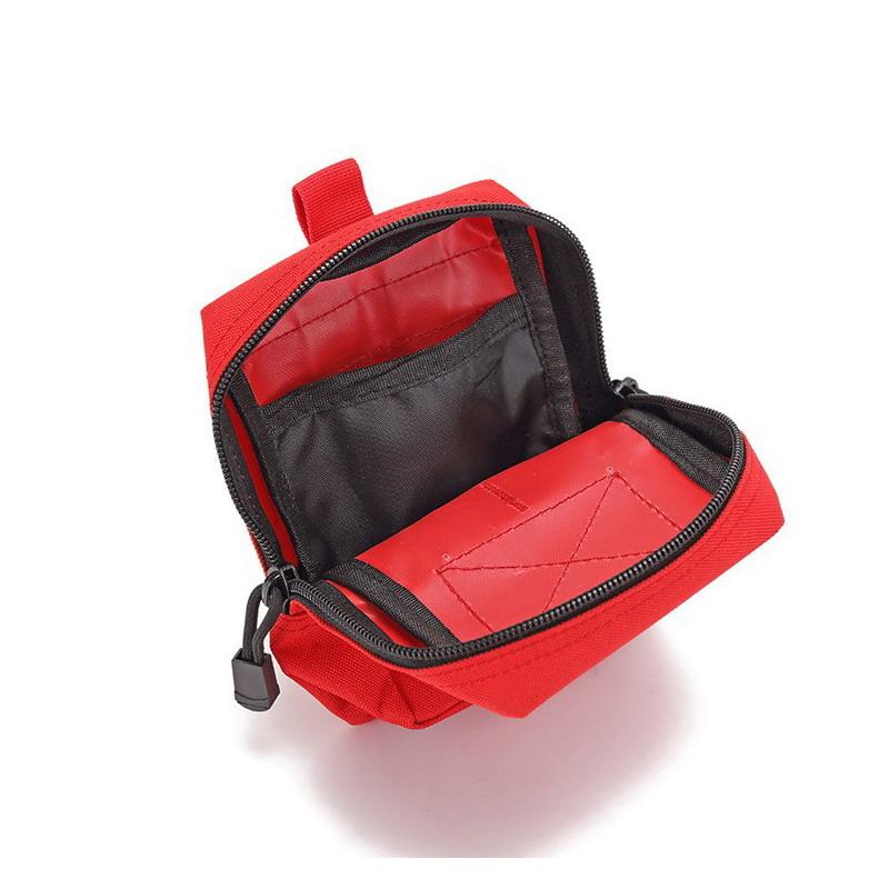 Multifunctional Accessory Tool Bag, Outdoor Waist Bag, Tool Pouch, Zippered Waist Bag With Pendant Accessories