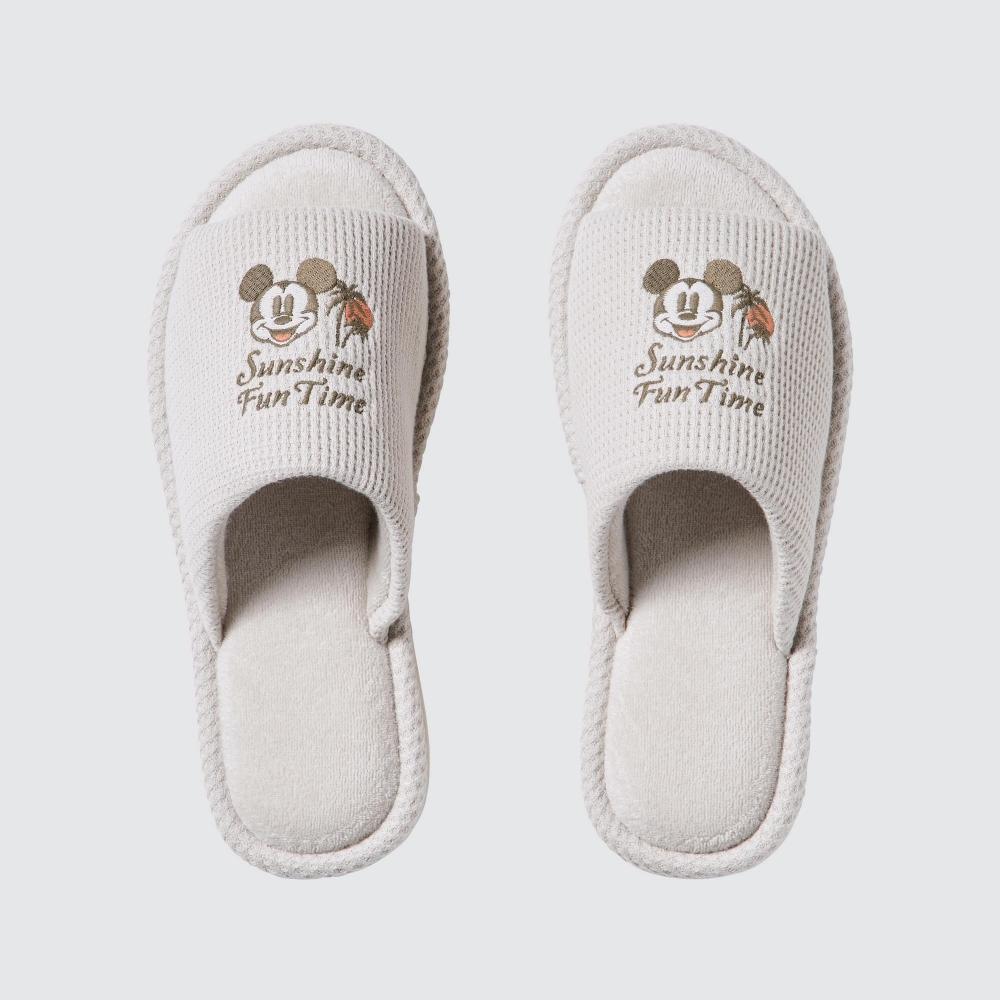 

UNIQLO JAPAN Disney Beach Trip Collection Комнатная обувь