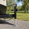 Side-Wind Trailer Jack Adjustable Round-Tube Stable for Rv Owners