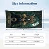 Witchcraft Theme Beach Towel Personalized Custom Name & Text Soft Quick Dry Beach Towel for Swimming Travel