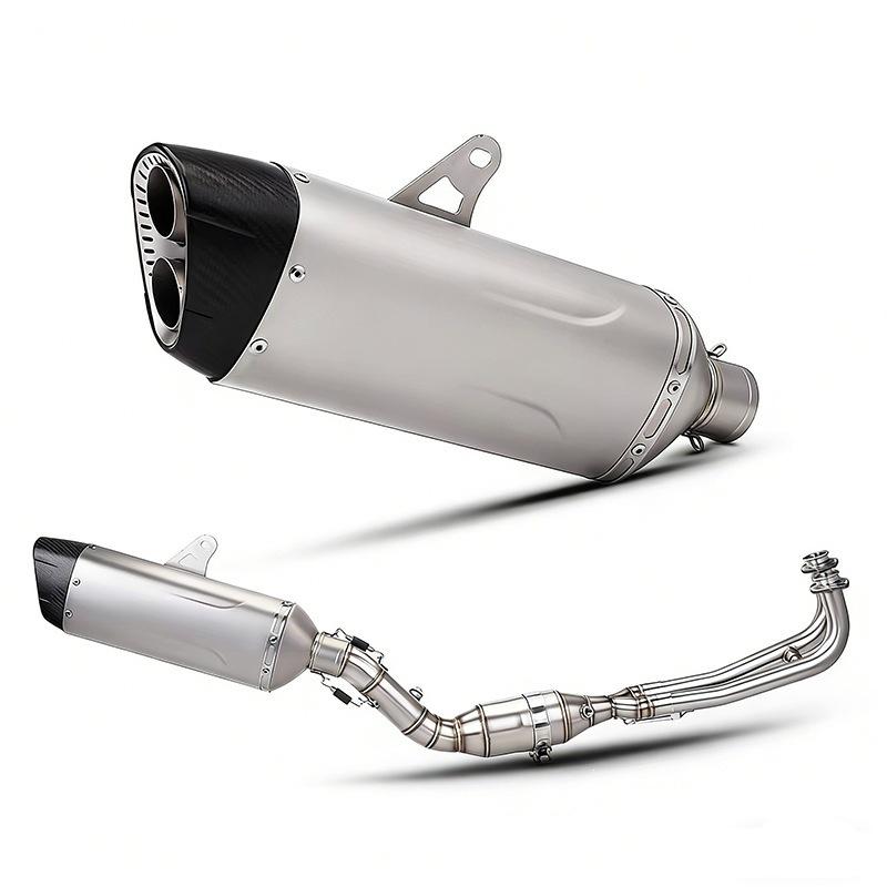 Exhaust Pipe for TMAX530/TMAX560 (18-25 yrs): Full Front & AK Tail Section