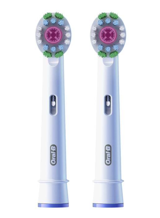 Oral-B | Replacement Toothbrush Head | PRO 3D White Insert | Heads | No information | Number of inserts: 2