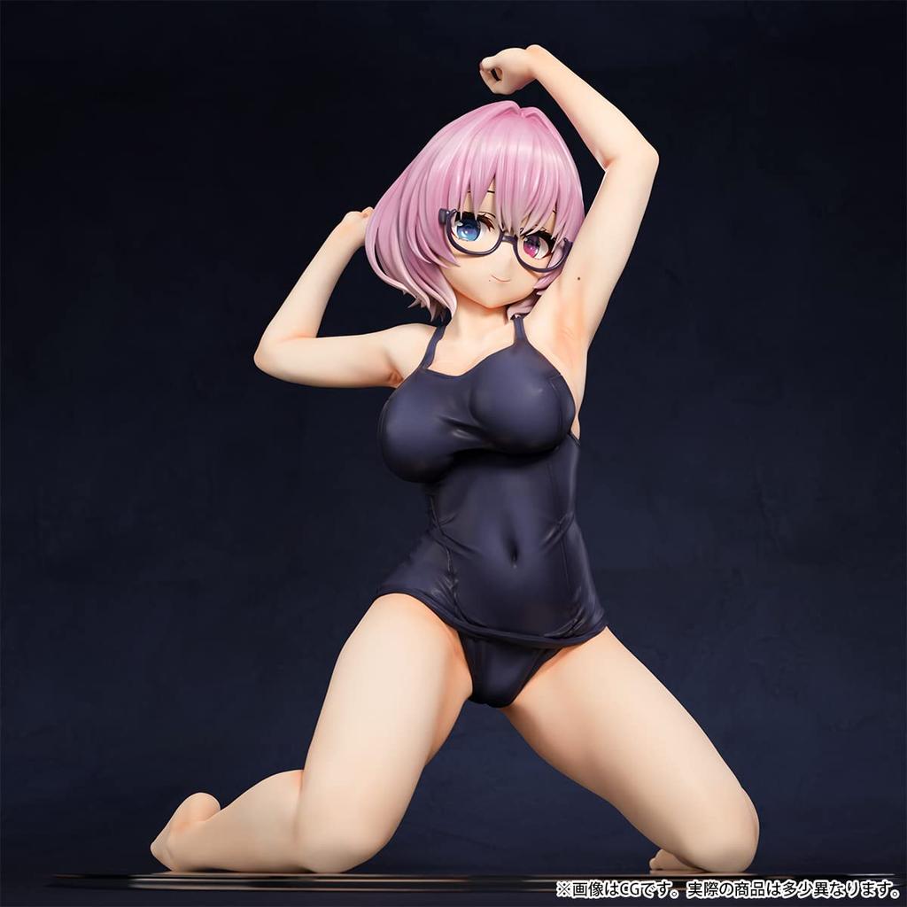Ruby School Swimsuit Pursuit Eye Scale Painted Complete Figure Ver. 1/4