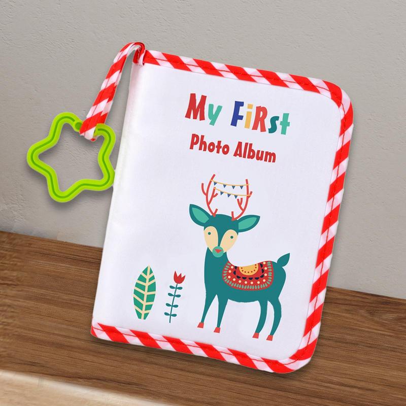 Baby Photo Book Baby First Year Photo Books Elastic Baby Family Book Toddler Photo Album Baby Photo Album Toy For Babies Shower
