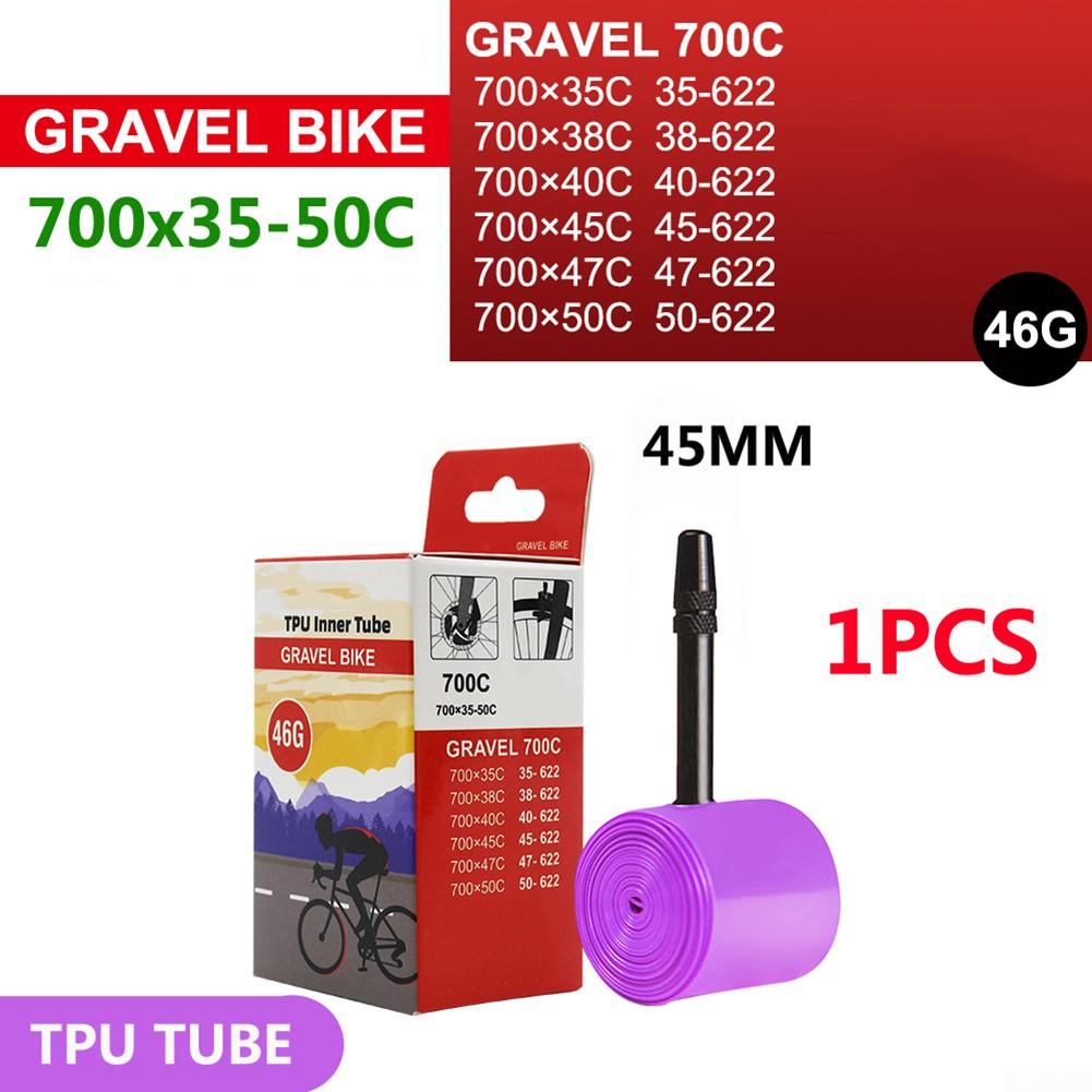 Purple Gravel Bike Inner Tube Responsive Acceleration