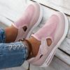 [Breathable Women's Sneakers] Comfortable & Breathable Women's Knit Low-Top Casual Sneakers | Slip-On Flat Shoes with Closure