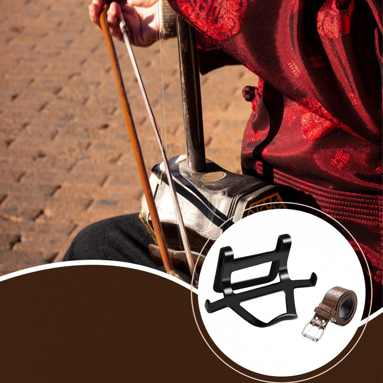

Erhu Holder Waist Support Chinese Traditional Stringed Instruments Parts Stand Coffee Belt
