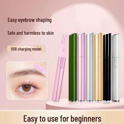 Rechargeable Multifunctional Eyebrow and Hair Trimmer for Men and Women