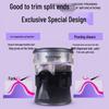 Manual Split-End Hair Trimmer: Trim Tips, Remove Frizz, Flyaways, and Care for Hair Ends